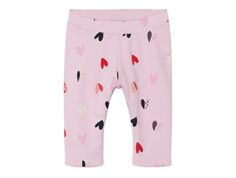 Name It roseate spoonbill hearts pants